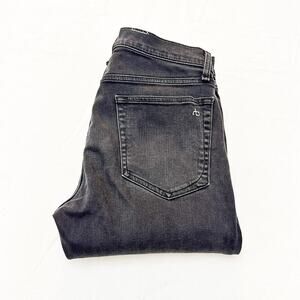 Rag & Bone Fit 1 Extra Slim Sterling Button Fly Gray Wash Denim Jeans SIze 30